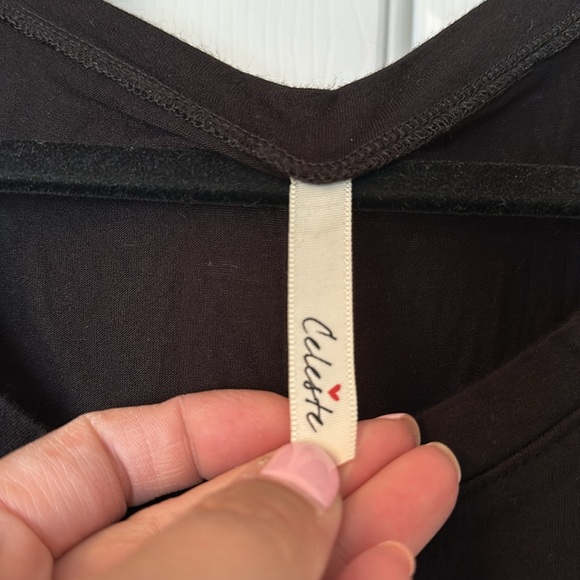 Black tunic tank top - Picture 4 of 5